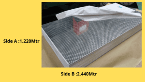 Aluminum chequered plate weight